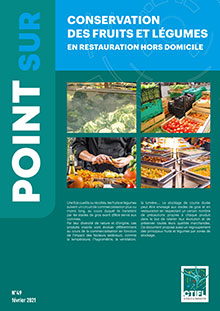 Point Sur N°49• Conservation des fruits et légumes en restauration hors domicile